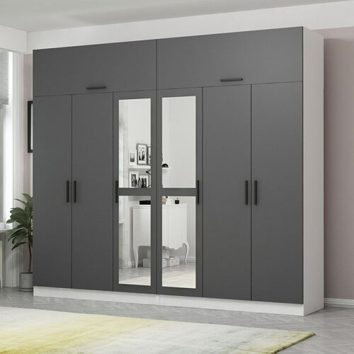 Hanah home kale - 5253 anthracite wardrobe Cene