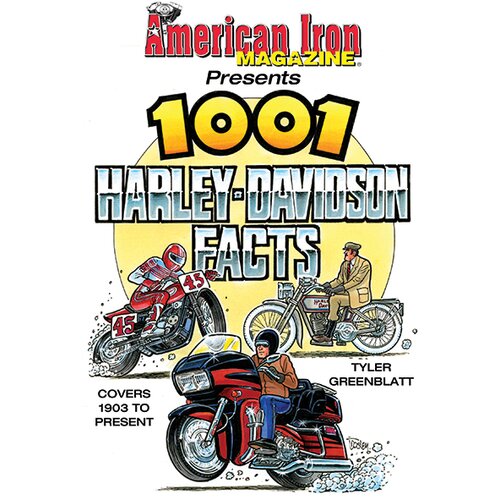 Penguin Books Tyler Greenblatt - American Iron's 1001 Harley-Davidson Facts Cene