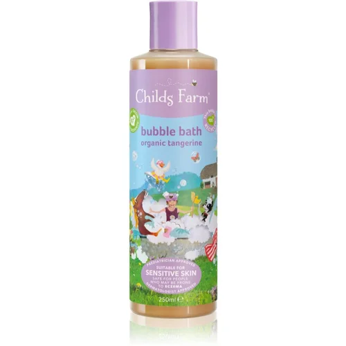 Childs Farm Bubble Bath kupka s mjehurićima i gel za kupanje Organic Tangerine 250 ml