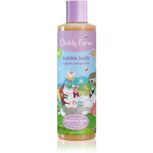 Childs Farm Bubble Bath kupka s mjehurićima i gel za kupanje Organic Tangerine 250 ml Slike