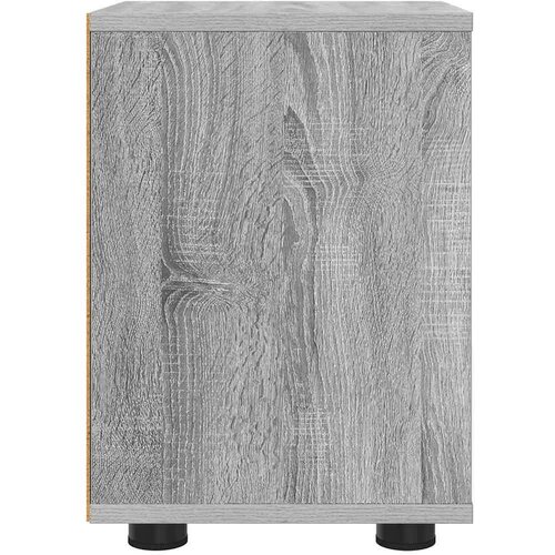  Noćni ormarići s ladicama 2 pcs Siva Sonoma 30 5 x 30 x 43 cm Slike