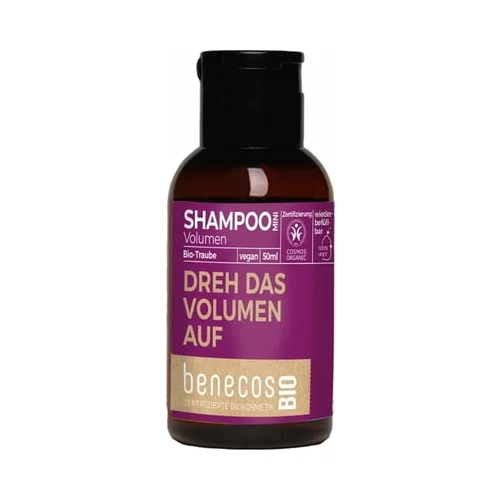 Benecos benecosBIO šampon za volumen "Dreh das Volumen auf" - 50 ml