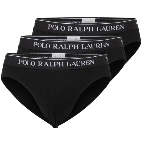 Polo Ralph Lauren Slip crna / bijela