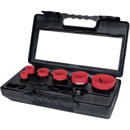 Ruko Set bimetal kruna za piljenje 8-dijelni A106340 Ø 22 - 68 mm Cene