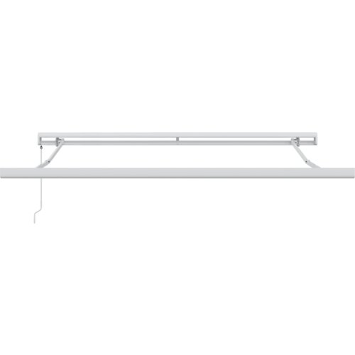 vidaXL Ručna uvlačiva tenda Crna 300x250 cm, Zamjensko platno za okvir 3x2.5 m Crno Cene