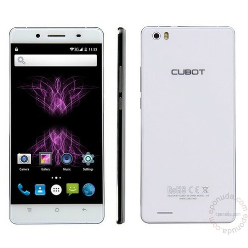 Cubot X16 White mobilni telefon Slike