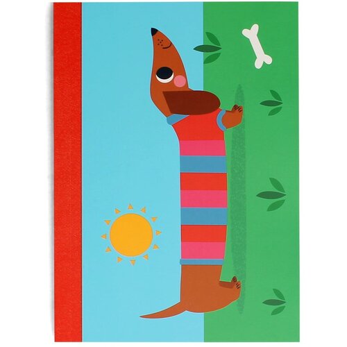 Rex London A6 zvezek 60 str. Sausage Dog – Cene