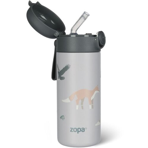 Zopa termo boca sa silikonskim držačem i nastavkom za piće 350 ml Mountains Cijene