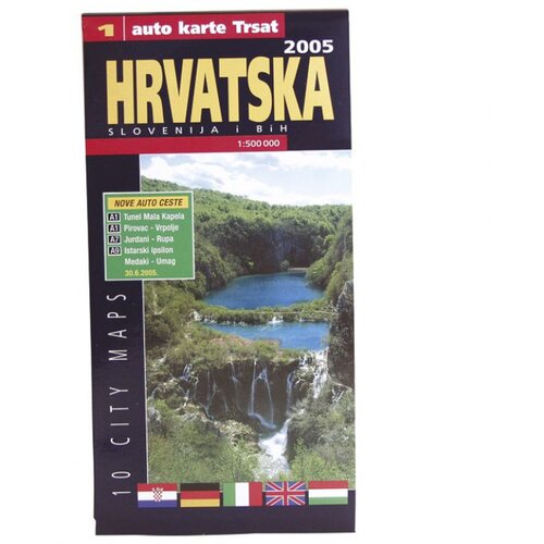  KARTA AUTO RH,BIH,SLOVENIJE TRSAT Cene