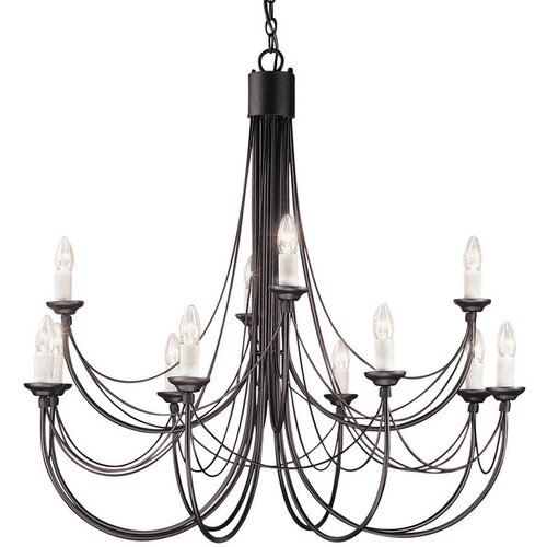 Lesnina XXXL LESTENEC Black 98/86.5 cm E14 Cene