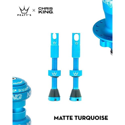 Peaty's Tubeless Ventil Mk2 60Mm Turqouse Cijene