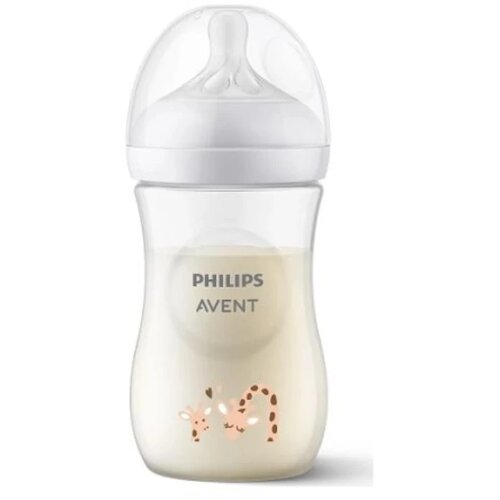 Philips avent flašica anti-colic response giraffe 260 ml, 1m+ Slike