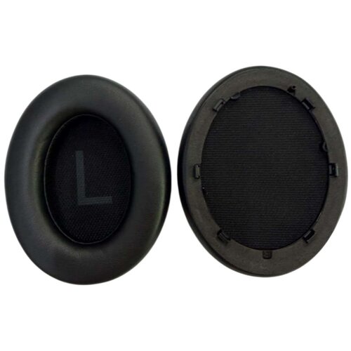 INF Zamenljive blazinice za QCY H3 PRO, proteinsko usnje, 2 kosa Black, (5000345885) Slike