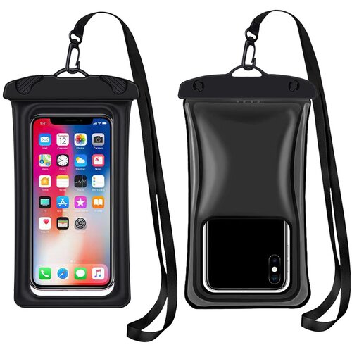 INF 7,5-palčna vodotesna torbica za telefon Black, (21542458) Slike