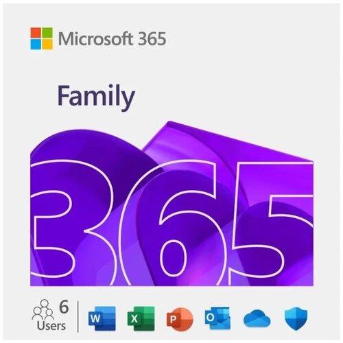 Microsoft M365 Family English Sub 1YR Central/Eastern Euro Only Medialess FY25H2 EP2-32329 Cene