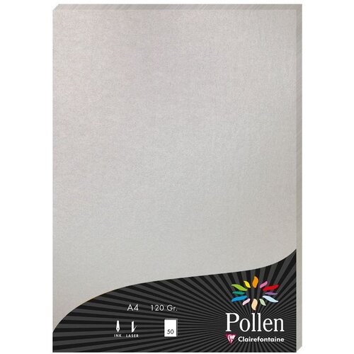 Clairefontaine papir Pollen silver A4/120gr 1/50 Cijene
