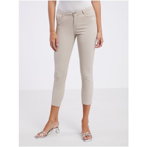 Camaieu Beige Women&amp;#039;s Skinny Fit Jeans - Women Slike