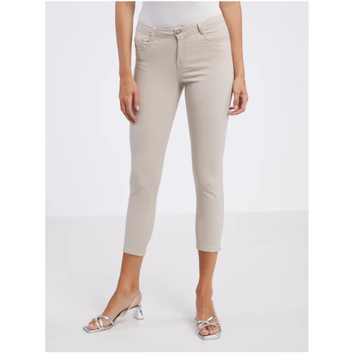 Camaieu Beige Women's Skinny Fit Jeans - Women