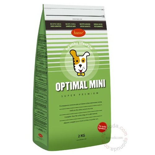 Husse optimal mini hrana za pse 2kg Slike