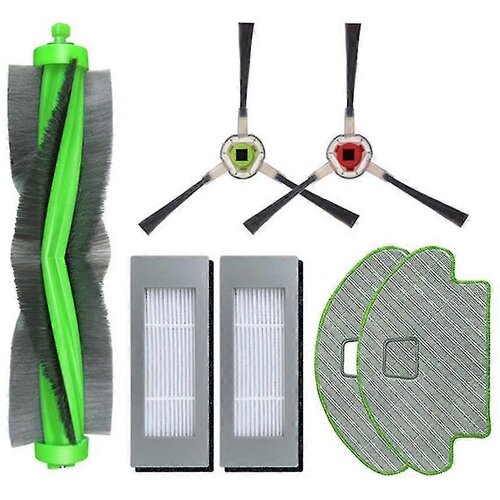 INORCO Glavna krtača, HEPA filter, stranska krtača in krpe za brisanje za robotski sesalnik Combo 113 R113840, (21853725) Slike