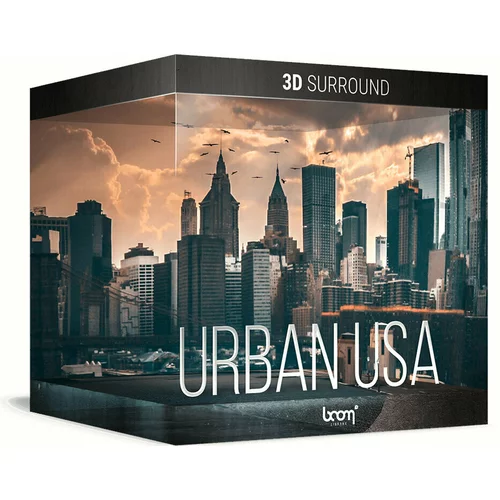 BOOM Library Urban USA 3D Surround (Digitalni proizvod)