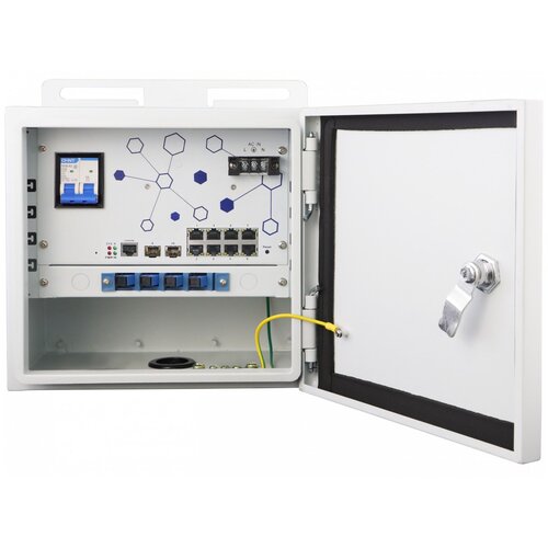 Level One Switch 10x GE OSW-1061. 8x outputs 802.3at/af PoE Cene