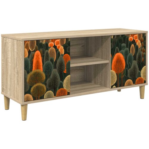  ormar ZAANDAM 102 x 33 x 50 cm Sonoma Konstruirano drvo Cene