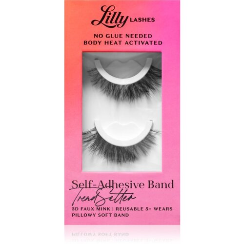 Lilly Lashes Self-Adhesive Band umetne trepalnice vrsta TrendSetter 2 kos Cene
