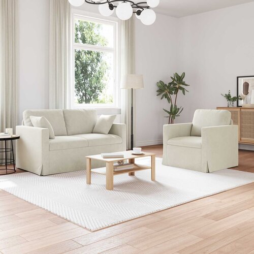  Set sofe 2 pcs Krema 138 x 78 x 80 cm Bar&scaron;un Cijene