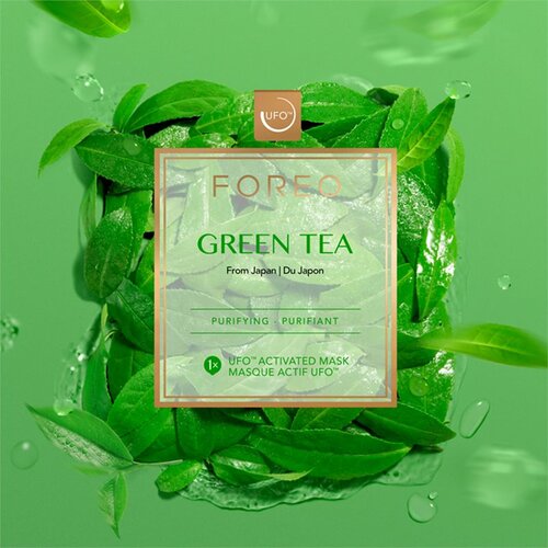 Foreo green tea sheet maska za lice 6g, 6kom Slike