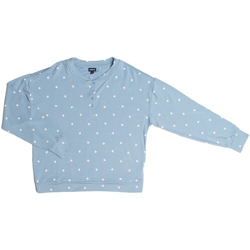 GAP Majice z dolgimi rokavi 757179-004 Modra Cene