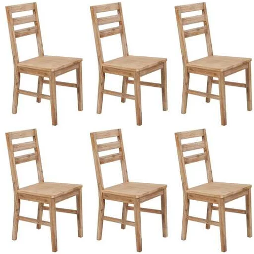  Jedilni stoli 6 kosov trakacijev les