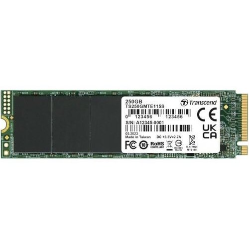 Transcend SSD 250GB M.2 NVMePCIe Gen3... Slike