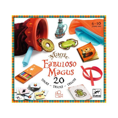 Djeco Magic &amp;ndash; Fabuloso Magus &amp;ndash; komplet 20 čarovni&amp;scaron;kih trikov Slike