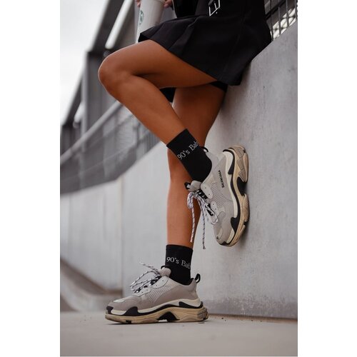 Milena Women's Socks With Print 90's Baby Black Cene