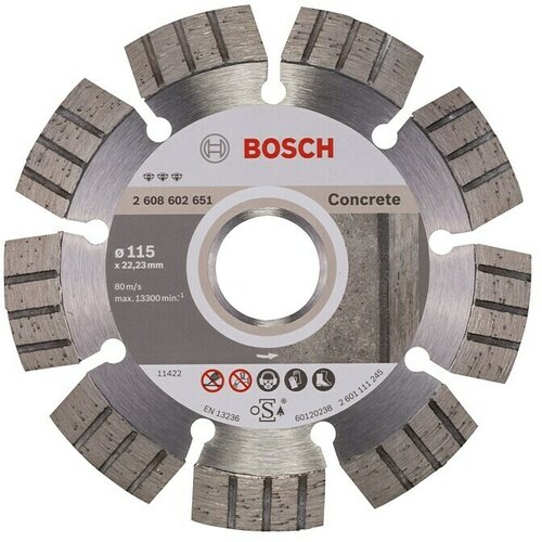 Bosch Dijamantna rezna ploča (Promjer rezne ploče: 115 mm) Cijene