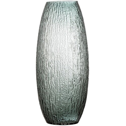 Bloomingville Siva steklena ročno izdelana vaza (vi&amp;scaron;ina 50 cm) Brock &amp;ndash; Slike