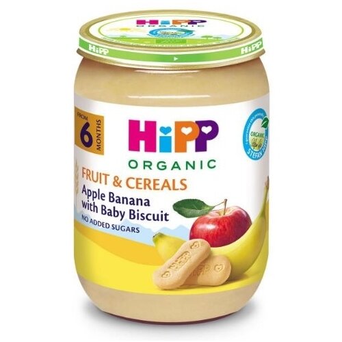 Hipp kašica jabuka banana keks 190g Cene