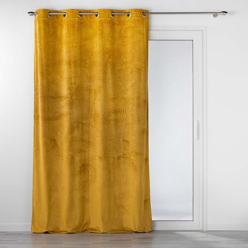 Douceur d intérieur Žuta zavjesa od samta 140x240 cm Analia – Cijene