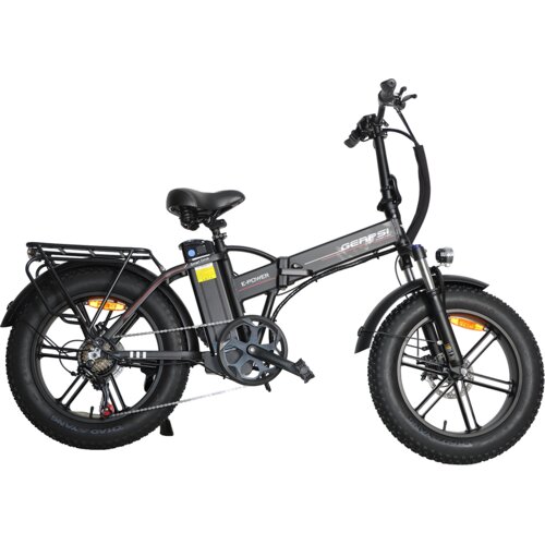 BAOLUJIE Električno kolo GPS-DZ2002 48V16Ah, integrirana kolesa, črna, (5000255705) Slike
