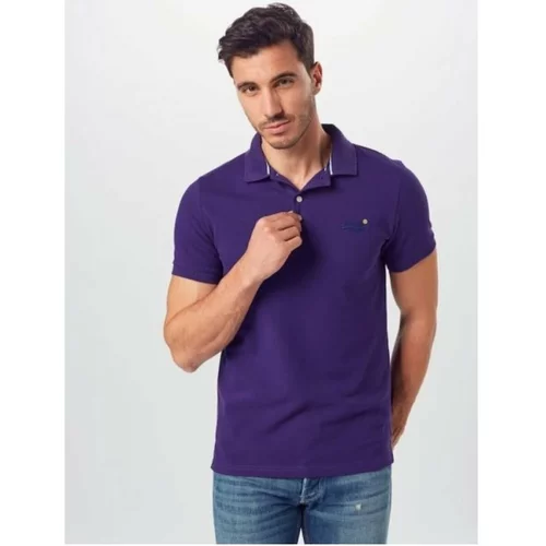 Superdry Majice & Polo majice M1110191A Vijolična