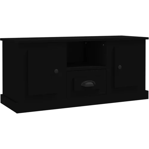 vidaXL TV omarica črna 100x35,5x45 cm inženirski les, (20730614)