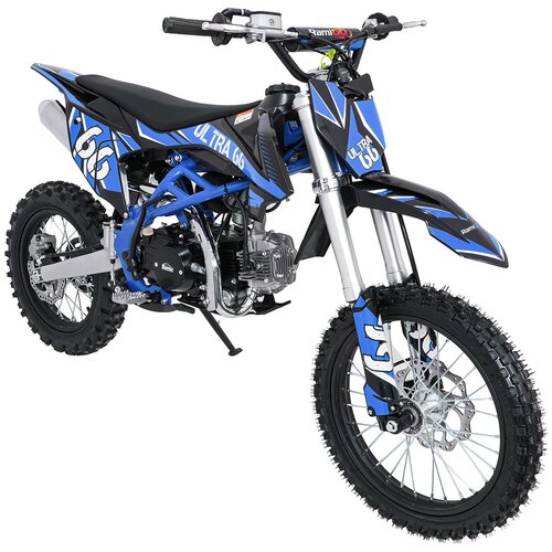 Cross motor na bencin ULTRA 66 125cc - modra Slike