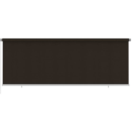 Vanjska roleta za zamračivanje 400 x 140 cm smeđa HDPE Cijene
