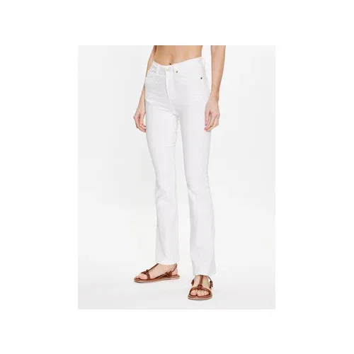 Silvian Heach Jeans hlače GPP23001JE Bela Regular Fit