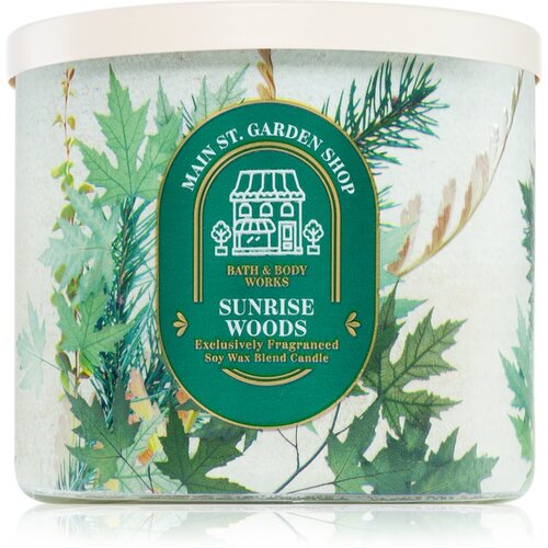 Bath &amp;amp; Body Works Sunrise Woods di&amp;scaron;eča sveča 411 g Slike