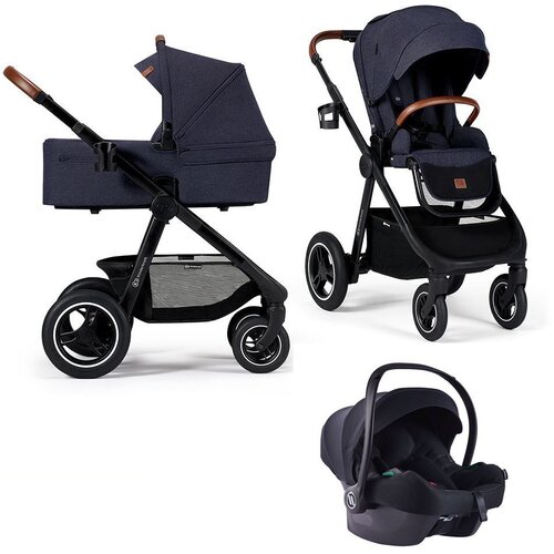 Kinderkraft dječja kolica Everyday, denim CZM 3u1 B Slike