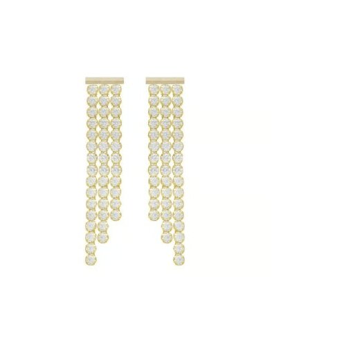 Victoria Cruz eunoia crystal gold mindjuše sa swarovski kristalima ( a4365-07dt ) Cene