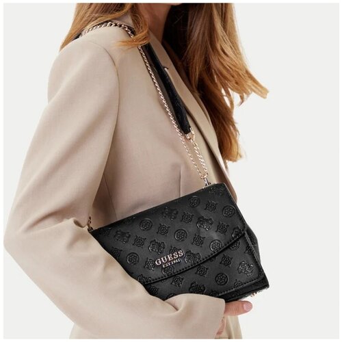 Guess Torba preko ramena &amp;#039;Phoebe&amp;#039; crna Slike