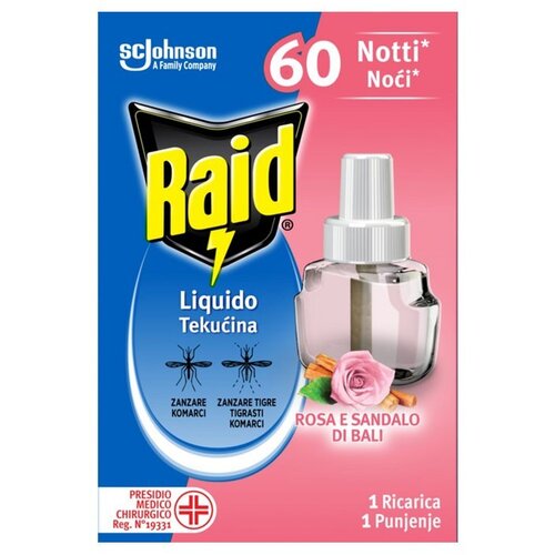 Raid Dopuna za električni aparat sa tečno&amp;scaron;ću Rose Sandalwood Slike